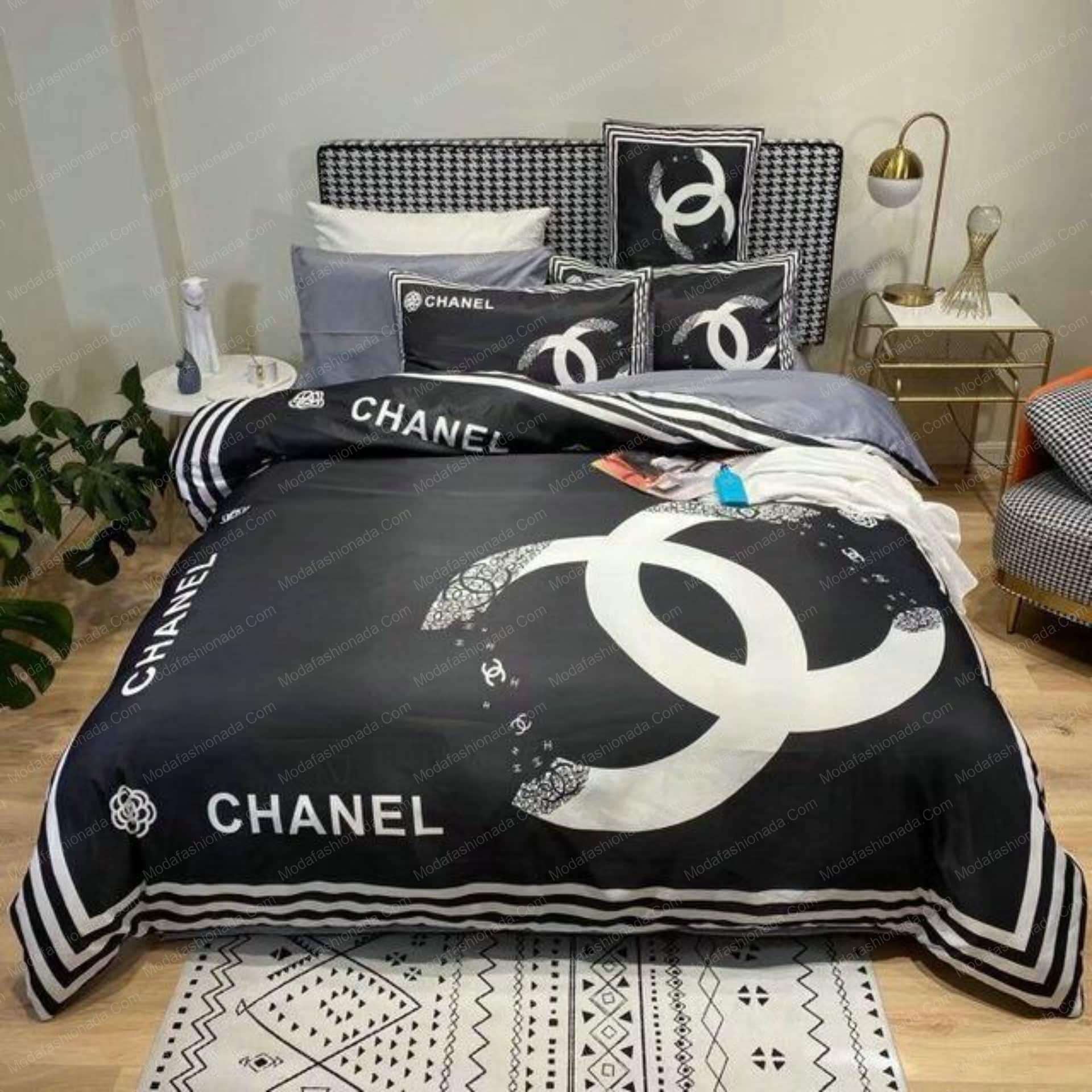chanel bed set full