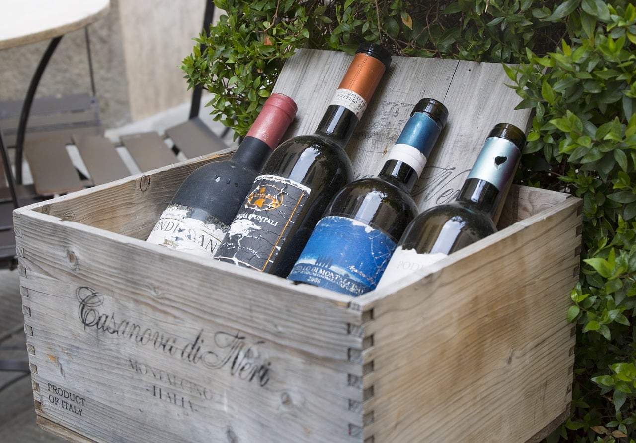 Whiskey crate